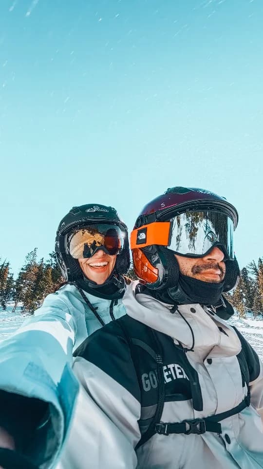 Snowmobile em Mammoth Mountain