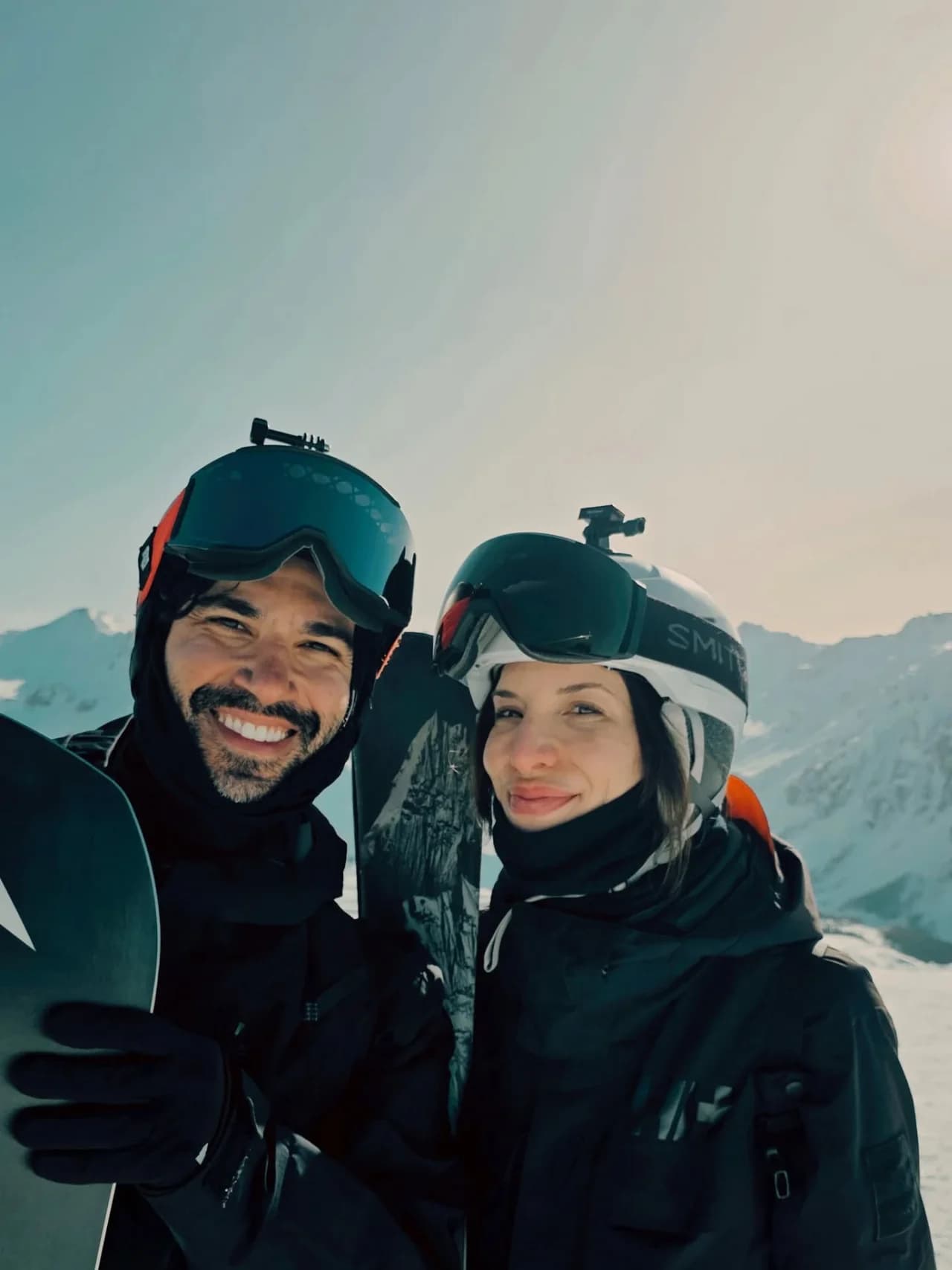 Esquiando em Ischgl
