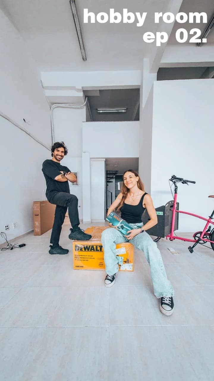 Rodrigo e Beta construindo o Hobby Room | Parte 2