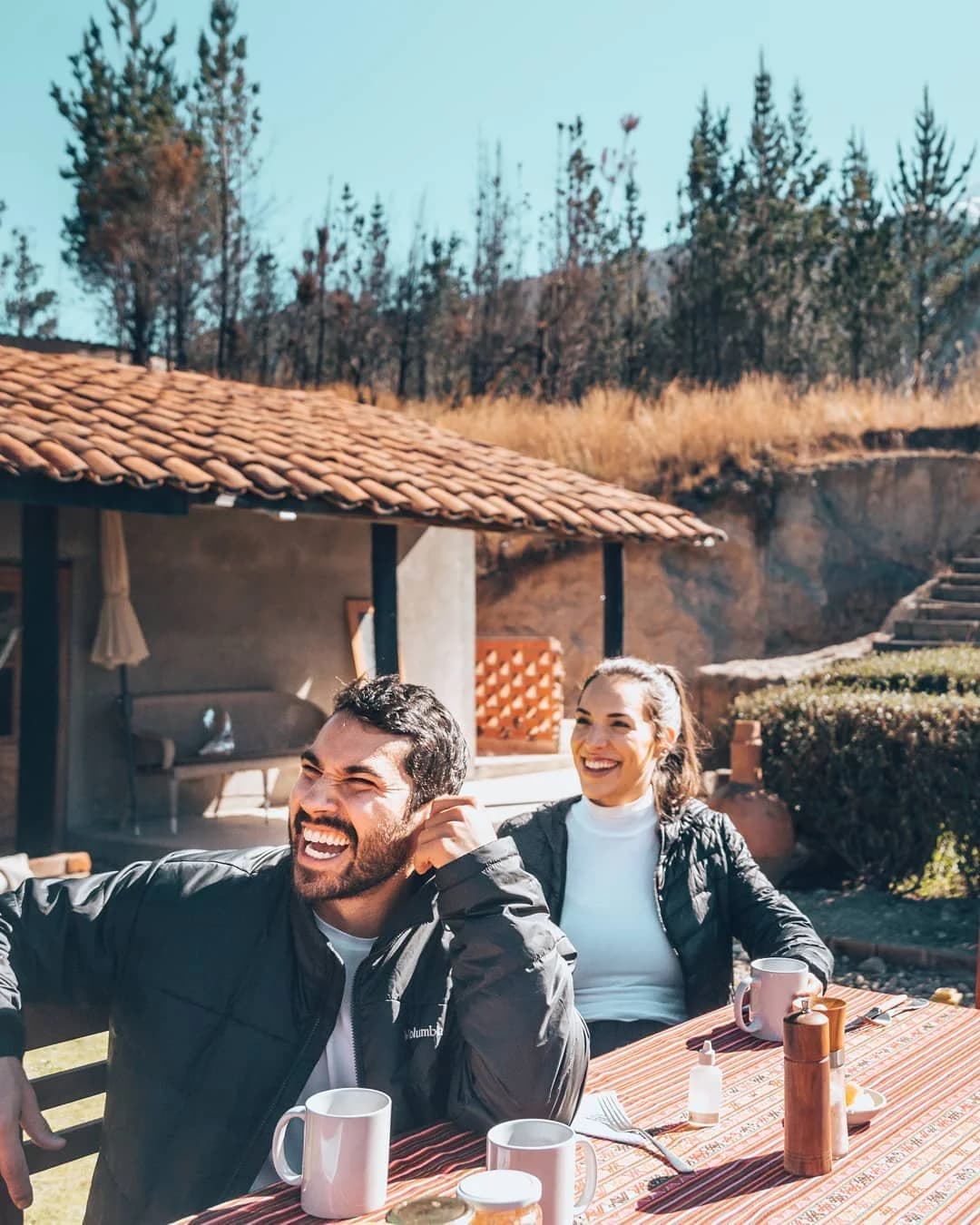 Café da manhã no Llanganuco Lodge