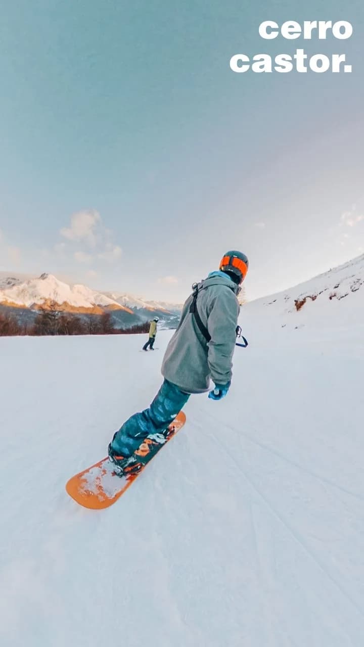 Esquiando em Ushuaia